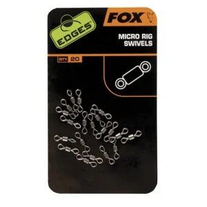 Fox Edges Micro Rig Swivels Gecertificeerd