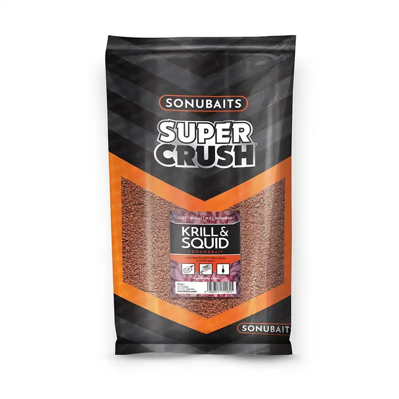 Gecertificeerd Sonubaits Supercrush Krill & Squid Groundbait