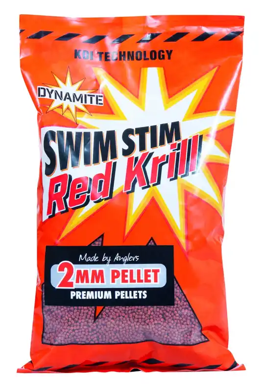 Tijdelijk Beschikbaar Dynamite Baits Swim Stim Carp Pellets Red Krill