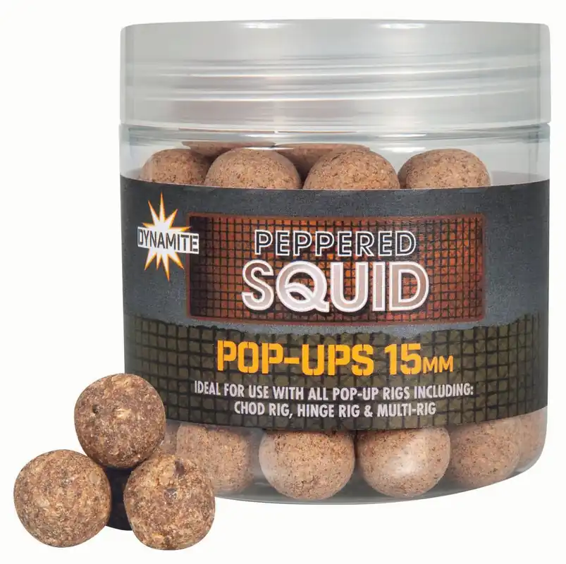 Alleen Vandaag Dynamite Baits Pop-Ups 15mm Peppered Squid