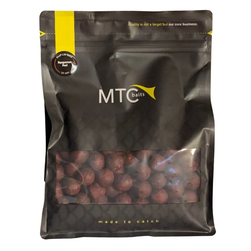 Flitsaanbieding MTC Baits Shelf Life Response Red Boilies