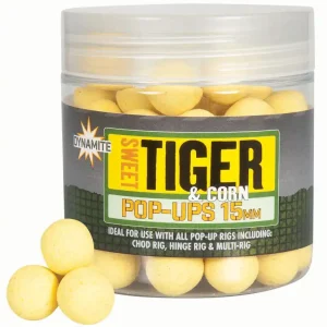 Finale Uitverkoop Dynamite Baits Pop-Ups 15mm Sweet Tiger & Corn