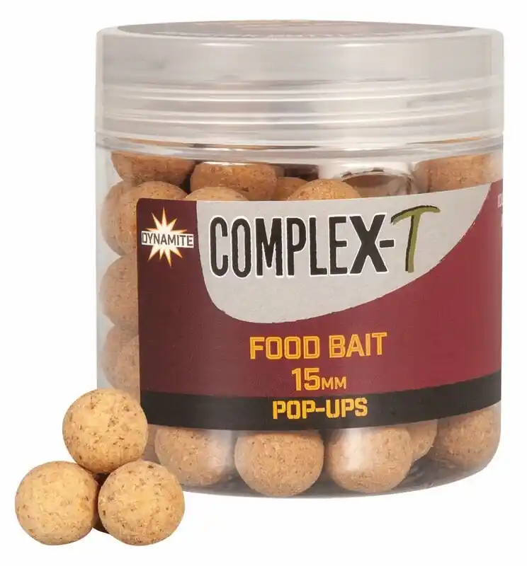 Dynamite Baits Food Bait Pop-Ups 15mm Complex-T Gereduceerde Prijs