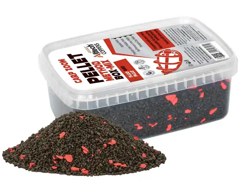 Carp Zoom Fluo Red Plus Pellets Natural Fabrieksprijs
