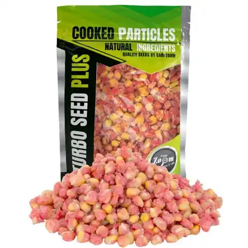 Carp Zoom Turbo Seed Plus Corn (Strawberry 1kg) Voordeelprijs