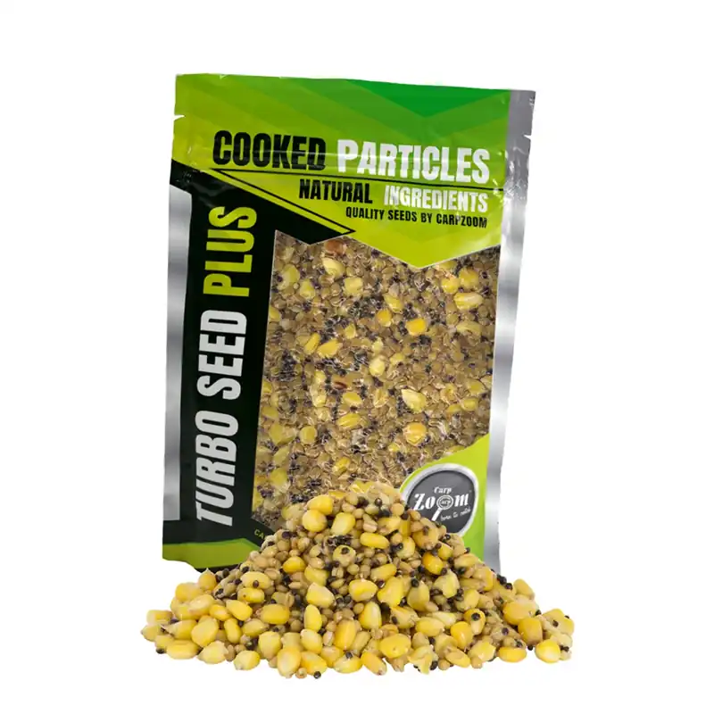 Carp Zoom Turbo Seed Plus 3X mix (Unflavoured 1kg) Hoge Kwaliteit