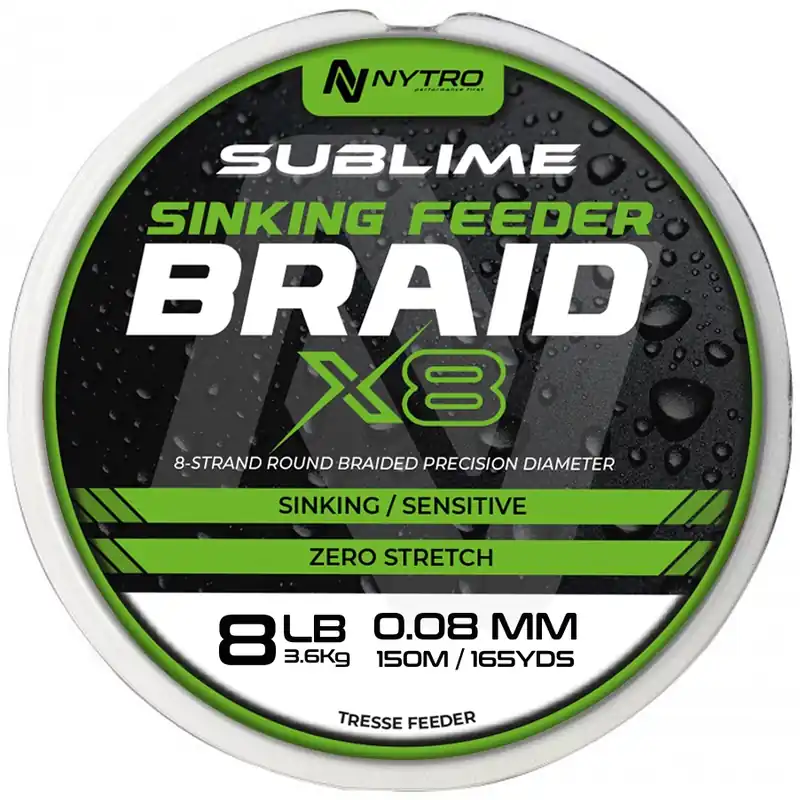 Direct Beschikbaar Nytro Sublime Braid X8 Sinking Feede