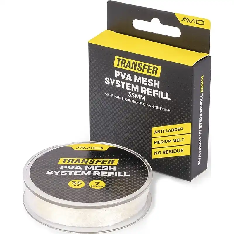 Avid Carp Transfer PVA Mesh System Refill 35mm Meest Verkocht