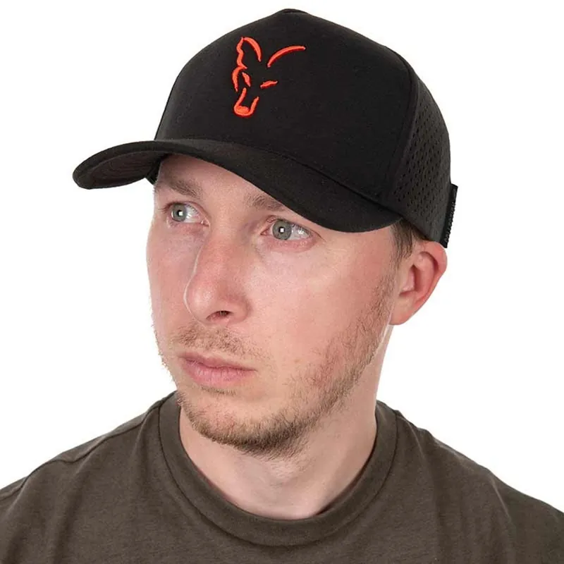 Rechtstreeks Van De Fabrikant Fox Collection Baseball Cap Black/Orange