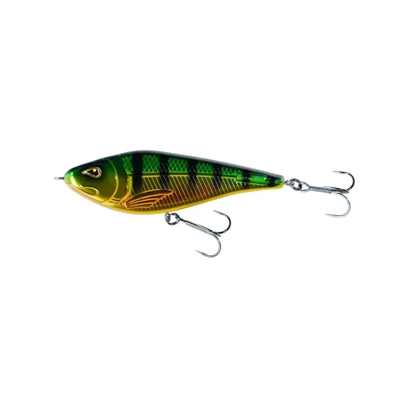 Rozemeijer Pike Glide 12cm/41gr Chrome Perch Beperkt Aanbod