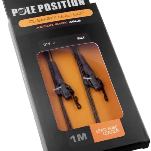 Goedkoop Pole Position CS Safety Lead Clip Action Pack Silt