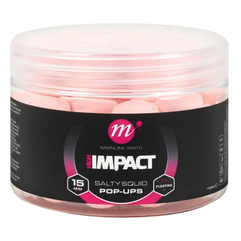 Betrouwbaar Mainline High Impact Salty Squid 15mm Pop Up