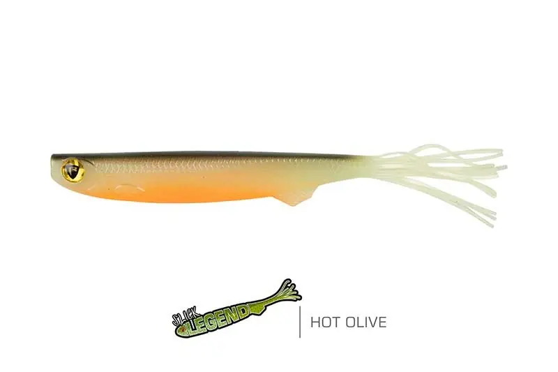Fox Rage Slick Legend Super Soft 15cm Hot Olive Nu Kopen