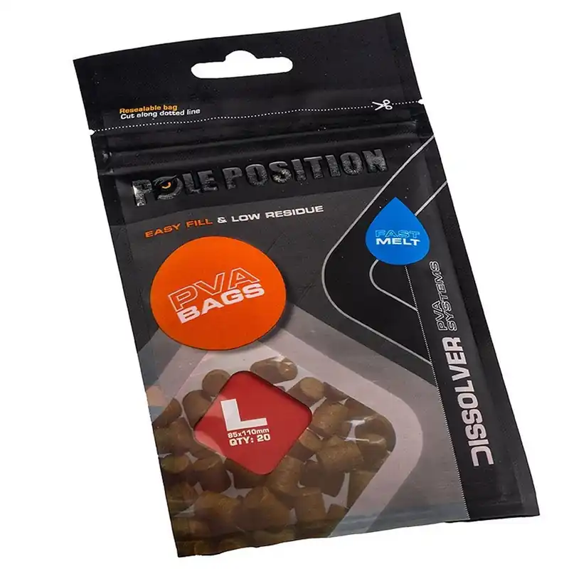 Pole Position PVA Bag System Large 85x110mm Must-Have