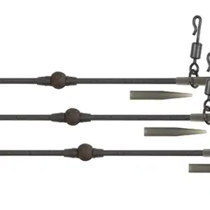 Fox Edges Tuff Tungsten Tubing Heli-Clip Rigs Voordeelprijs