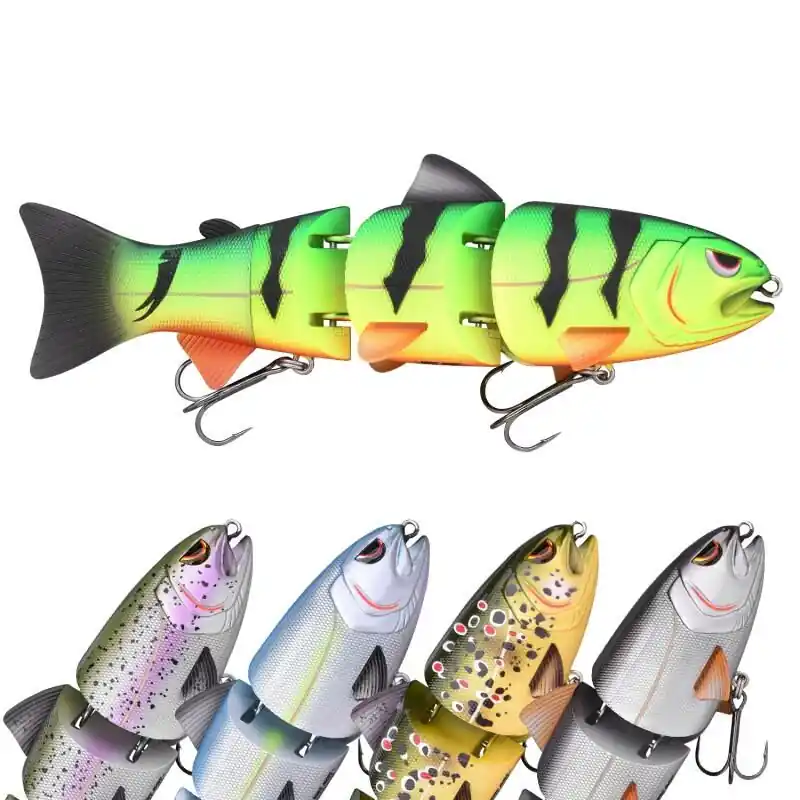 Spro Swimbait 8'' UV Slow Sinking Firetiger Lage Prijs