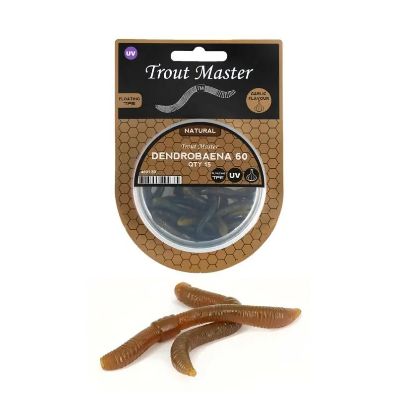 Spro Trout Master Dendrobena 60 Natural Gecertificeerd