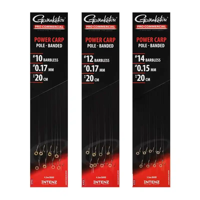 Gamakatsu Pro-C Power Carp Banded Ready Rigs 20cm 14 - 0.15mm Flitsaanbieding