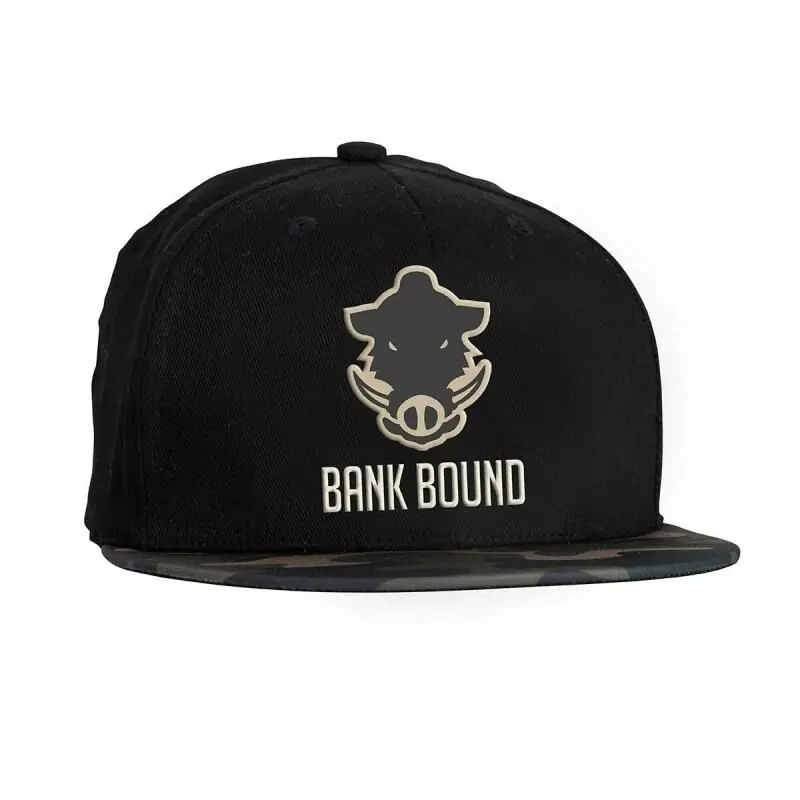 Prologıc Bank Bound Flat Bill Cap Black Camo Direct Beschikbaar