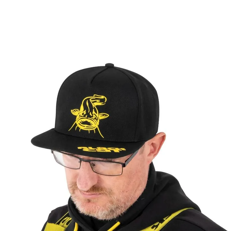 Op = Op Black Cat Flat Peak Cap