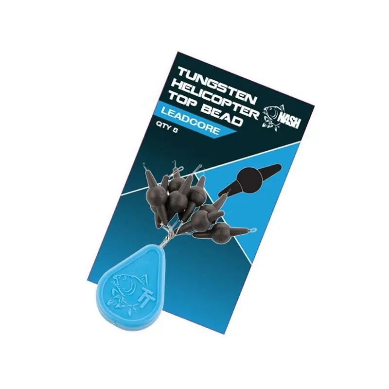Koop Vandaag Nash Tackle Tungsten Helicopter Top Bead Leadcore