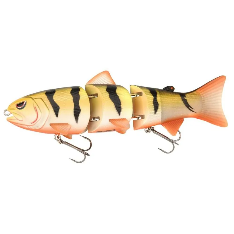 Laatste Versie Spro Swimbait 8'' UV Slow Sinking UV Gold Perch