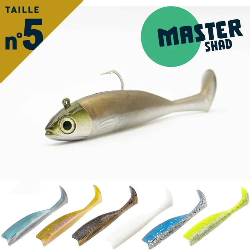 Alleen Vandaag Fiiish Master Shad 125 Combo 25g Blue Strike