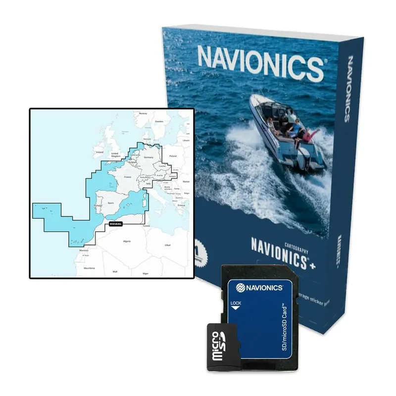 Bestel Nu Navionics+ Waterkaart Europa, Midden en West