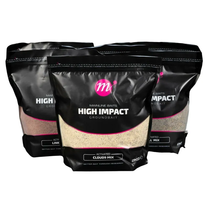 Bestel Nu Mainline High Impact Active Groundbait 2kg Hempseed