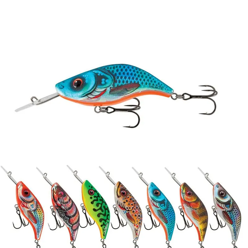 Salmo Sparky Shad 4cm Floating Silver Holographic Shad Direct Beschikbaar