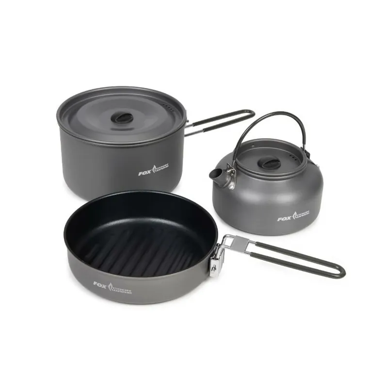 Fox Cookware 3 Piece Cookset Direct Beschikbaar