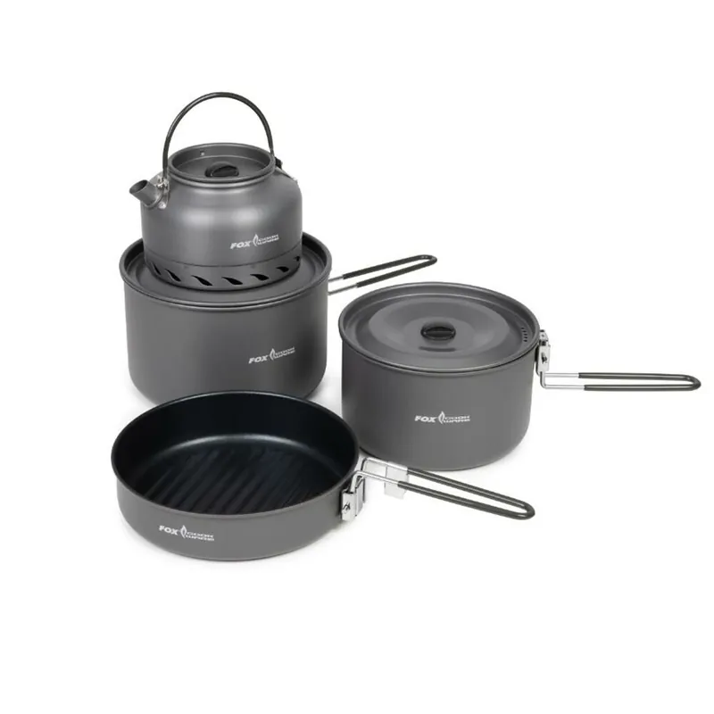 Fox Cookware 4 Piece Deluxe Cook Set Korting