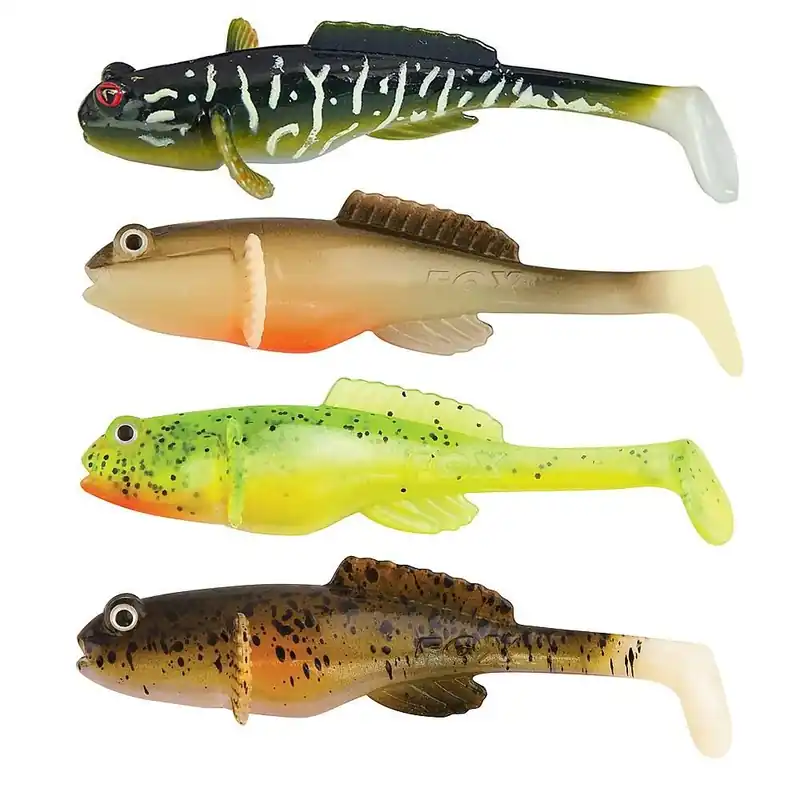 Betaalbaar Fox Rage Grondel Wobble 10cm Hot Olive