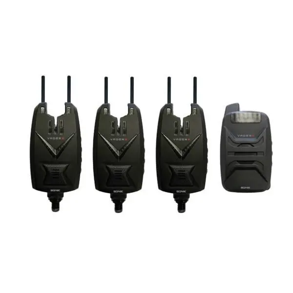 Sonik VaderX Bite Alarm Set 3+1 Voordeelprijs