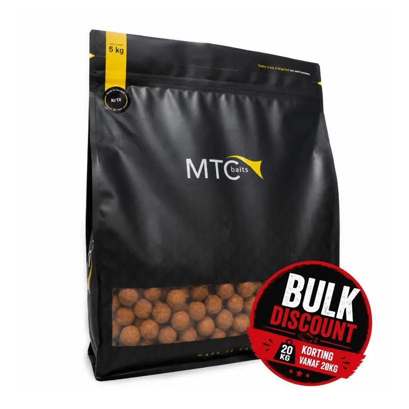 MTC Baits Kr1ll 20kg Bulkdeal 16mm Voordeelprijs