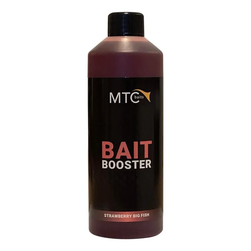 MTC Baits Strawberry Big Fish Bait Booster 500ml Voordeelprijs
