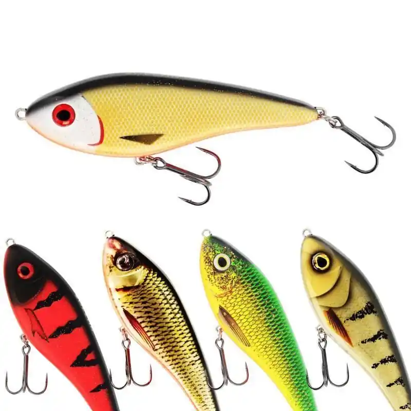 Uitverkoop Westin Jerk 14cm 60g Suspending Chartreuse Flow