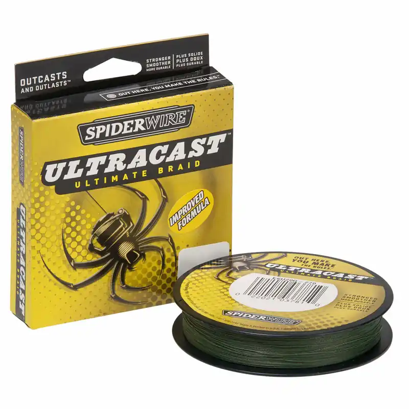 Ultracast 8 Carrier Green 110m 0.12mm - 9.1kg Goedkoop