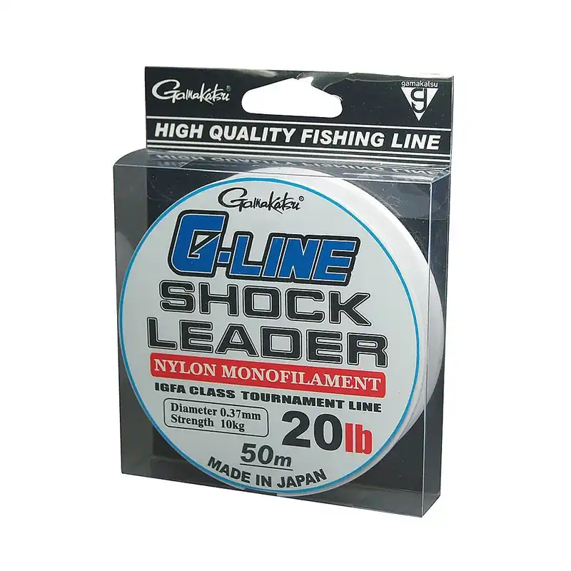 Gamakatsu G-Line Shock 50mt 0.57mm/20kg Superprijs