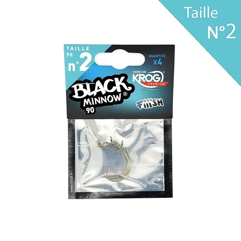 Fiiish Black Minnow 90 KROG Haak Voordeelprijs