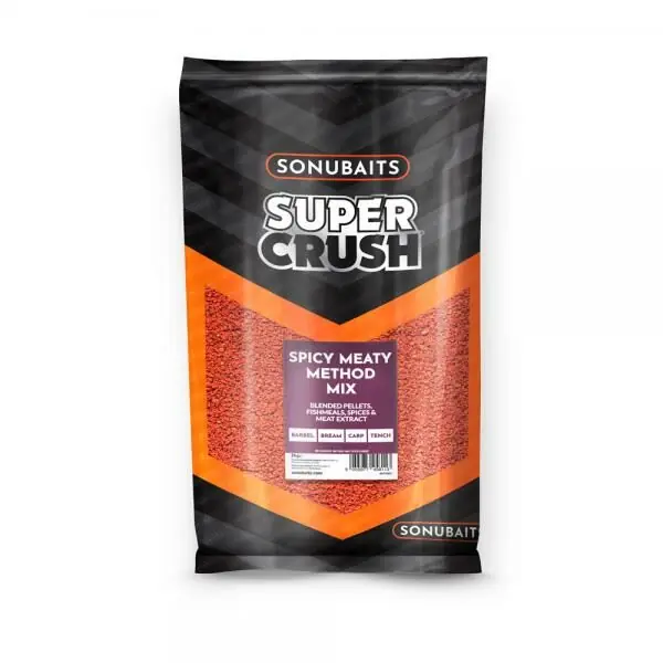 Sonubaits Spicy Meaty Method Mix 2kg Gratis Retour
