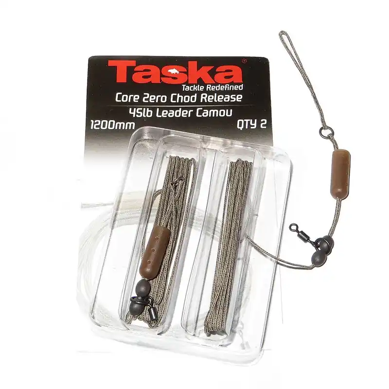 Taska Core Zero Chod Release 45lb leader 1200mm Direct Beschikbaar