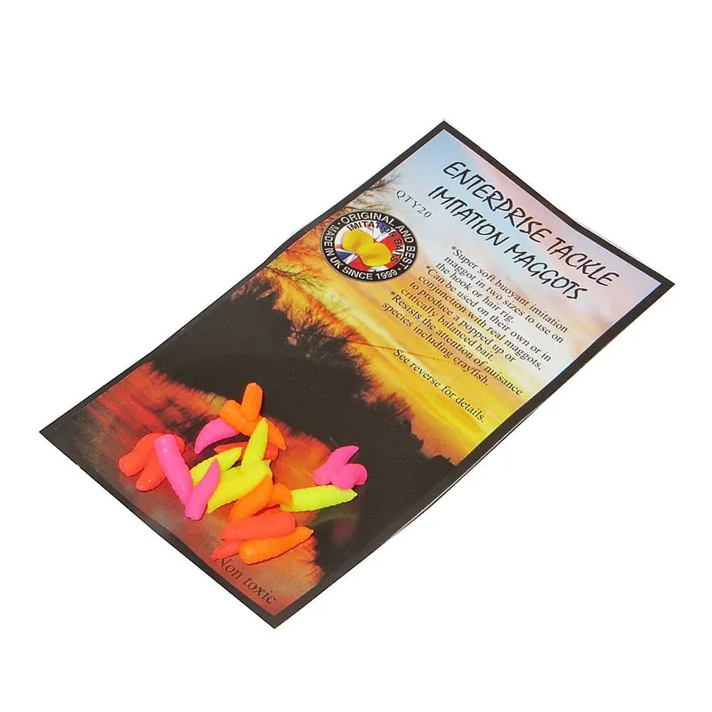 Enterprise Tackle Imitation Maggots Fluo Mix Superprijs