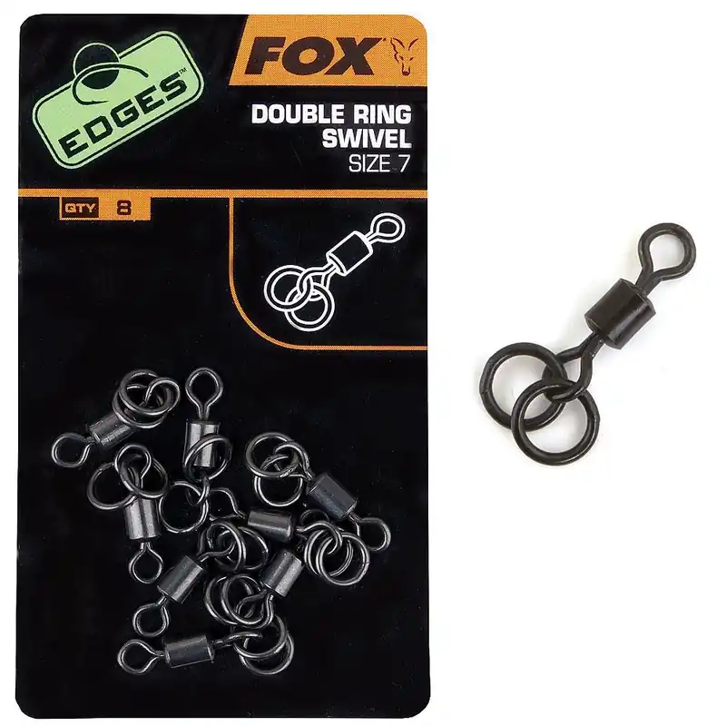 Lage Kosten Fox Edges Double Ring Swivel Size 7