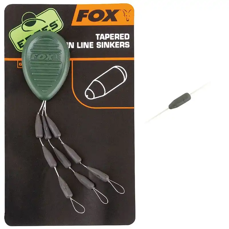 Fox Edges Tapered Mainline Sinkers Tungsten Merkproduct