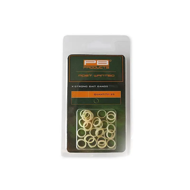 PB Products X-strong Bait Bands 25pcs Flitsaanbieding