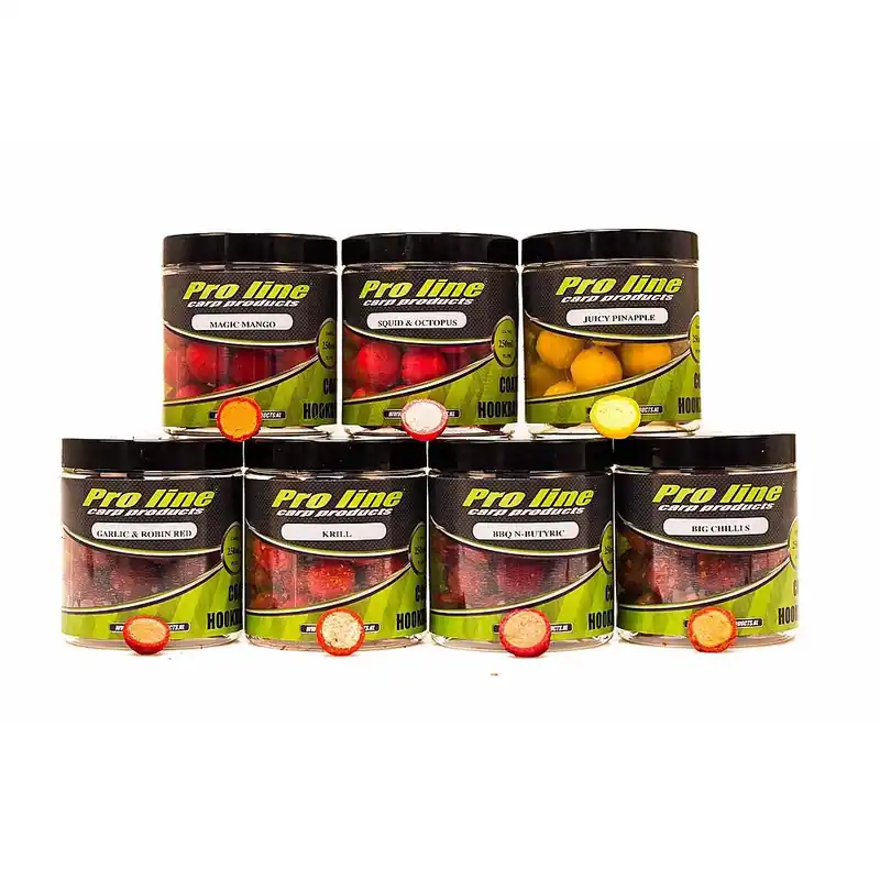 Tijdelijk Beschikbaar Proline Coated Hookbaits Juicy Pineapple