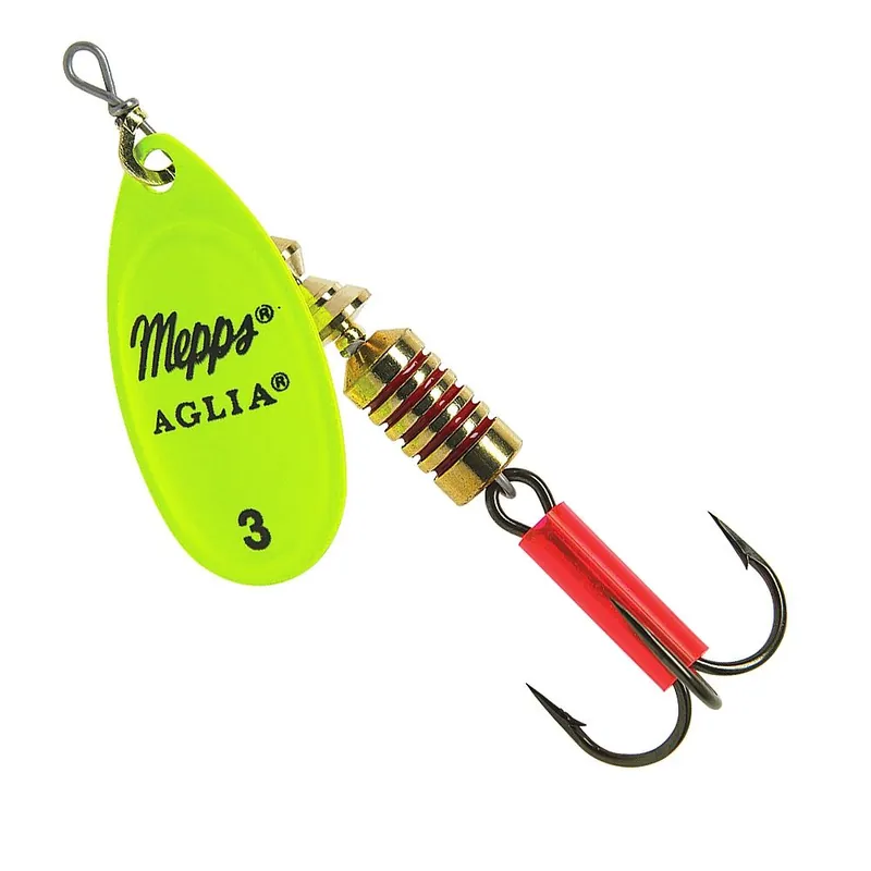 Mepps Aglia Fluo Chartreuse 1 - 3.5gr Direct Beschikbaar