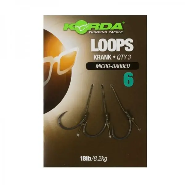 Korda Loop Rigs Krank Size 4 Bestseller