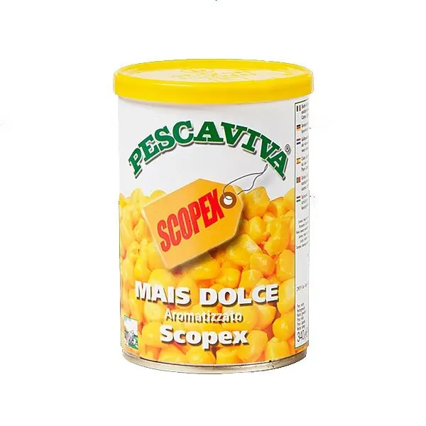 Hoge Kwaliteit Pescaviva Mais 285g Scopex